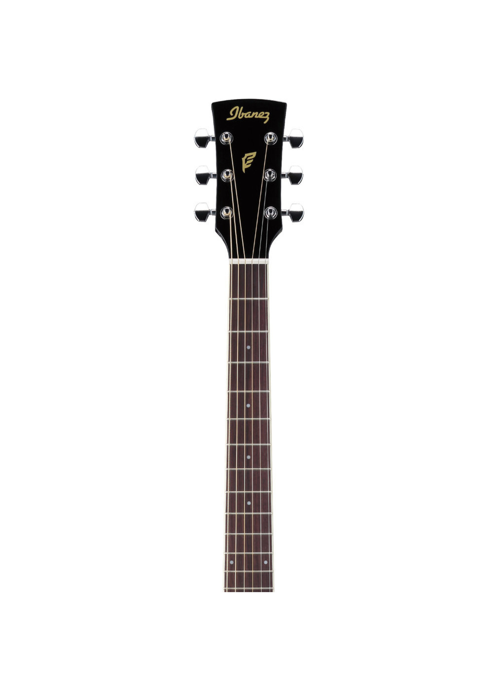 Ibanez Ibanez PF15-BK dreadnought-model akoestische westerngitaar zwart