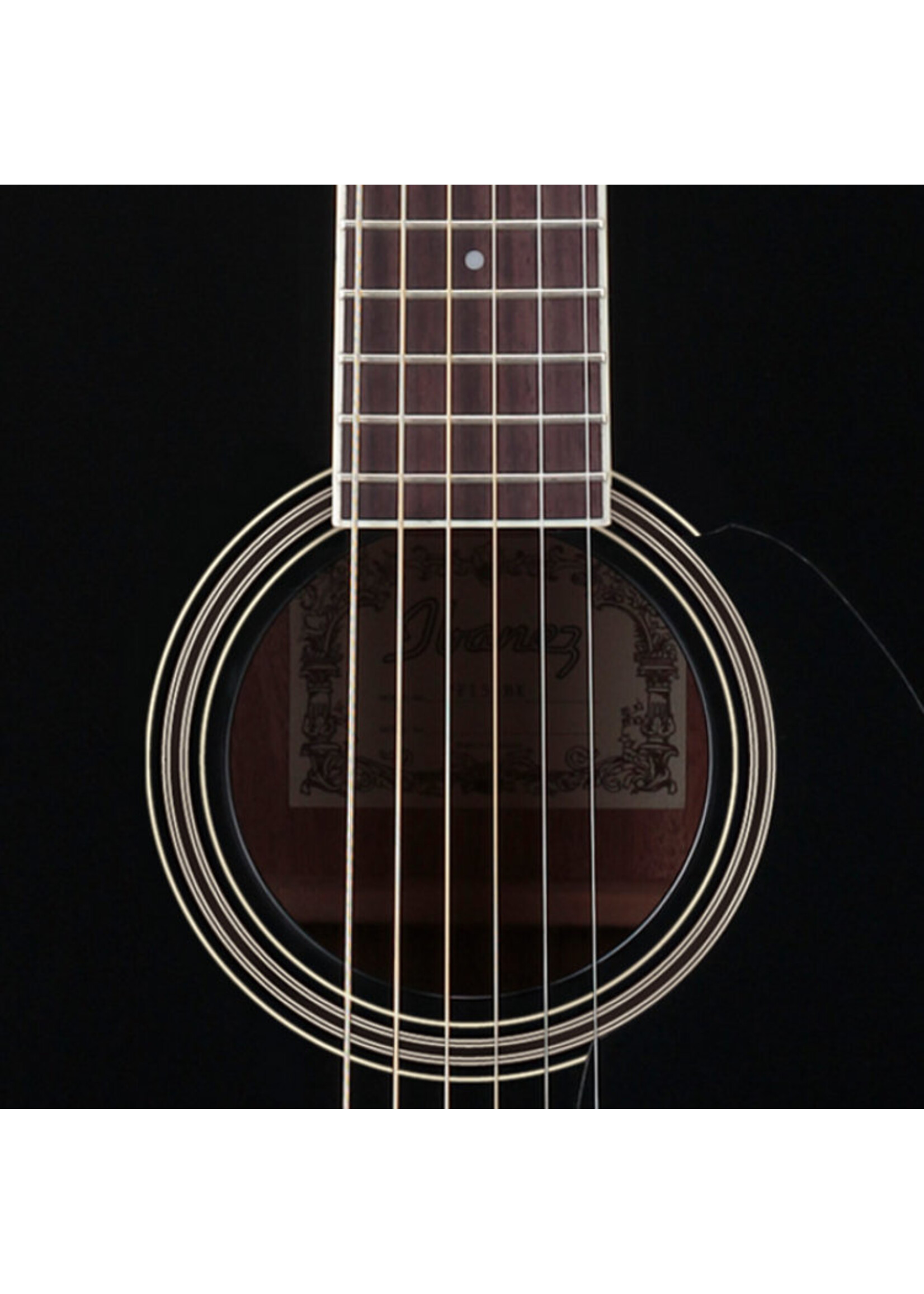 Ibanez Ibanez PF15-BK dreadnought-model akoestische westerngitaar zwart
