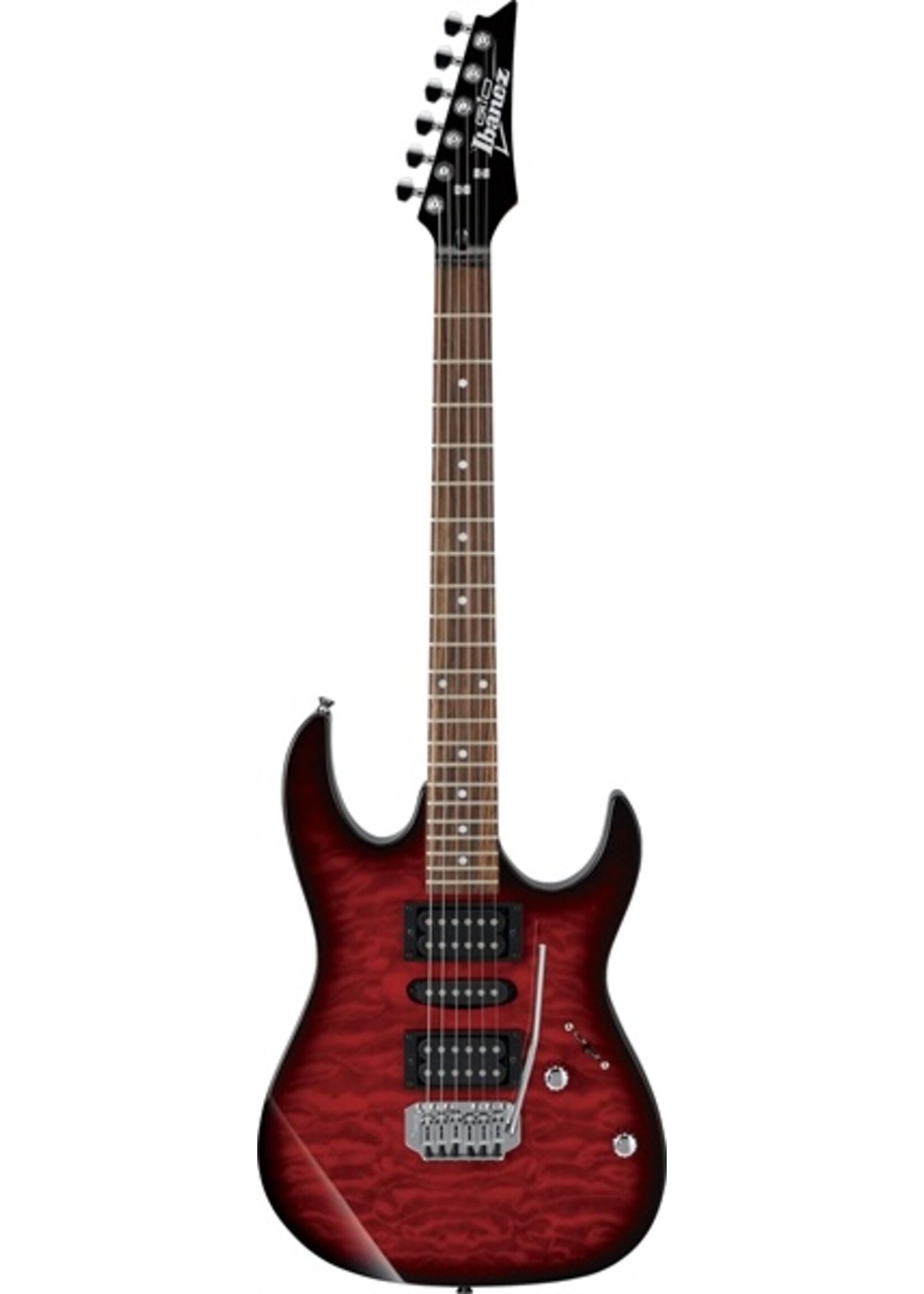 Ibanez Ibanez GRX70QA GIO Transparent Red Burst