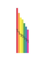 BOOMWHACKERS BOOMWHACKERS BW-7SET set of 7 bass diatonisch