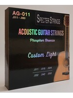 Specter Strings Specter Strings professionele snaren voor de akoestische gitaar (western gitaar) set .011 Bronze - snarenset
