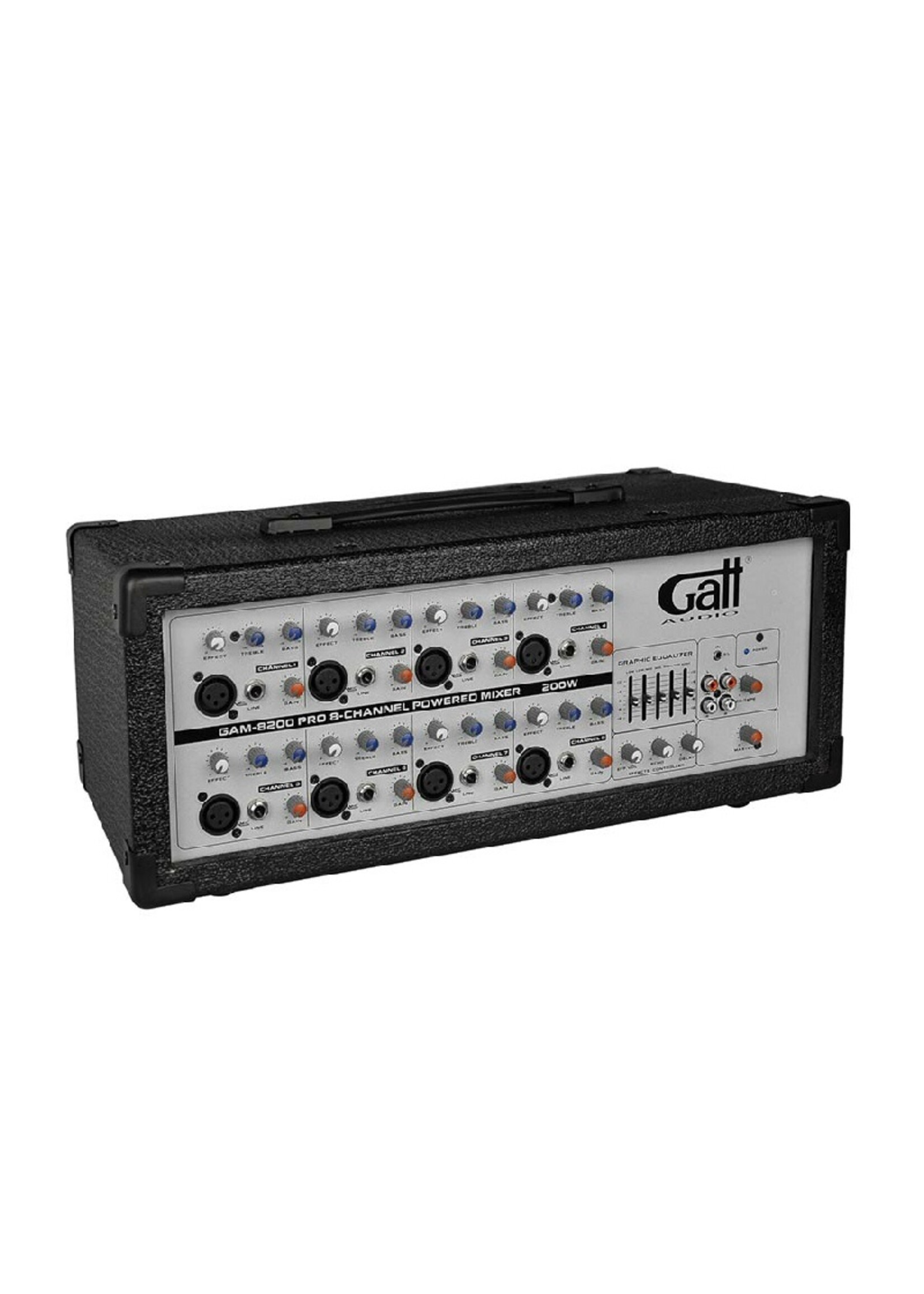 Gatt Audio powered mixer 200W mono / GAM-8200