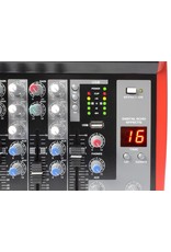 Power Dynamics Power Dynamics PDM-L905 Muziek Mixer 9-Kanaals MP3/ECHO