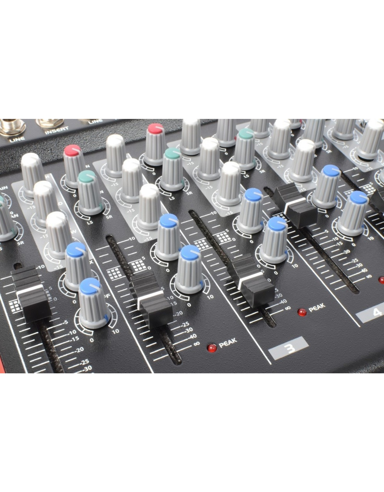 Power Dynamics Power Dynamics PDM-L905 Muziek Mixer 9-Kanaals MP3/ECHO