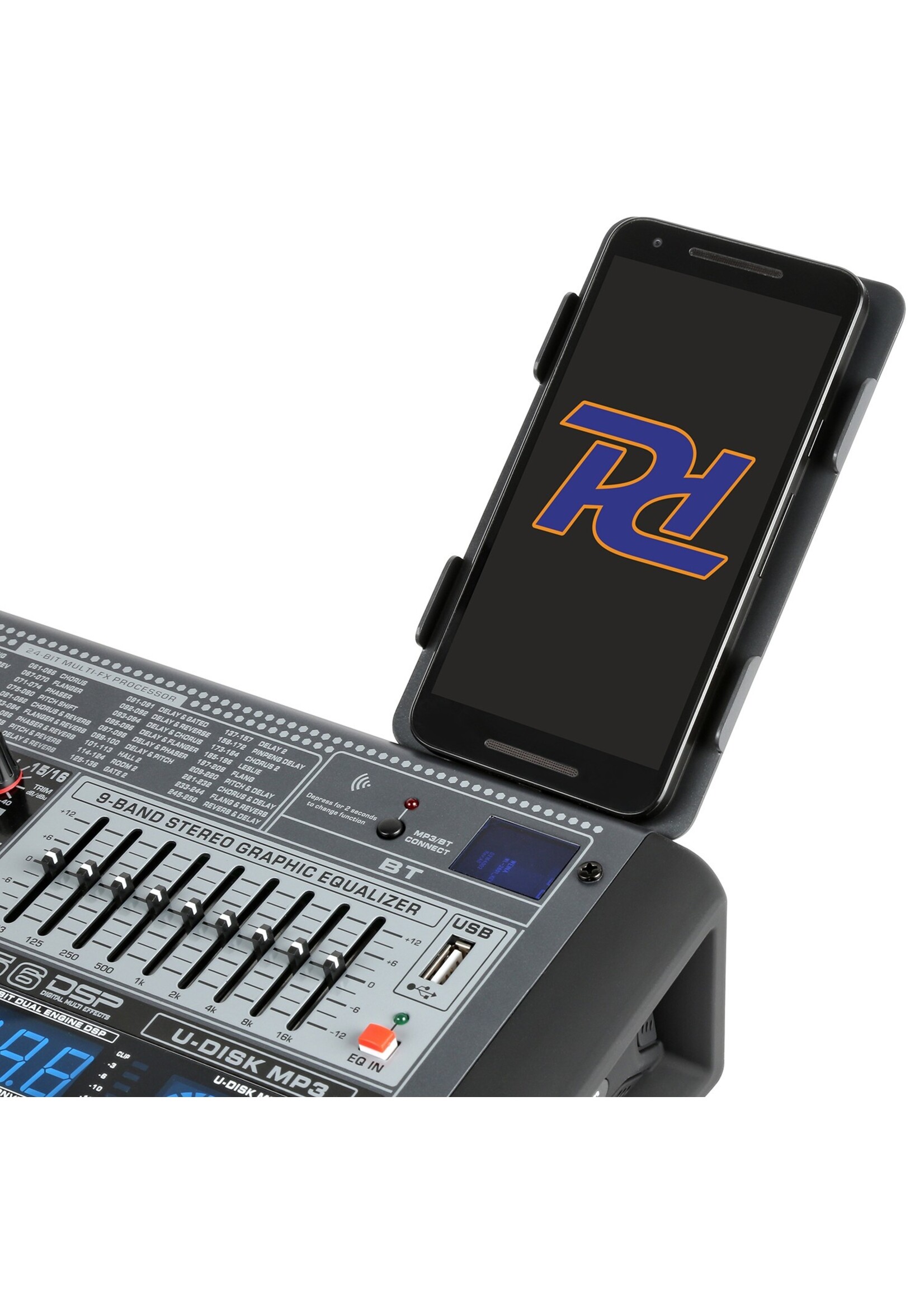 Power Dynamics Power Dynamics PDM-S604 6-Kanaals Professionele Analoge Mixer