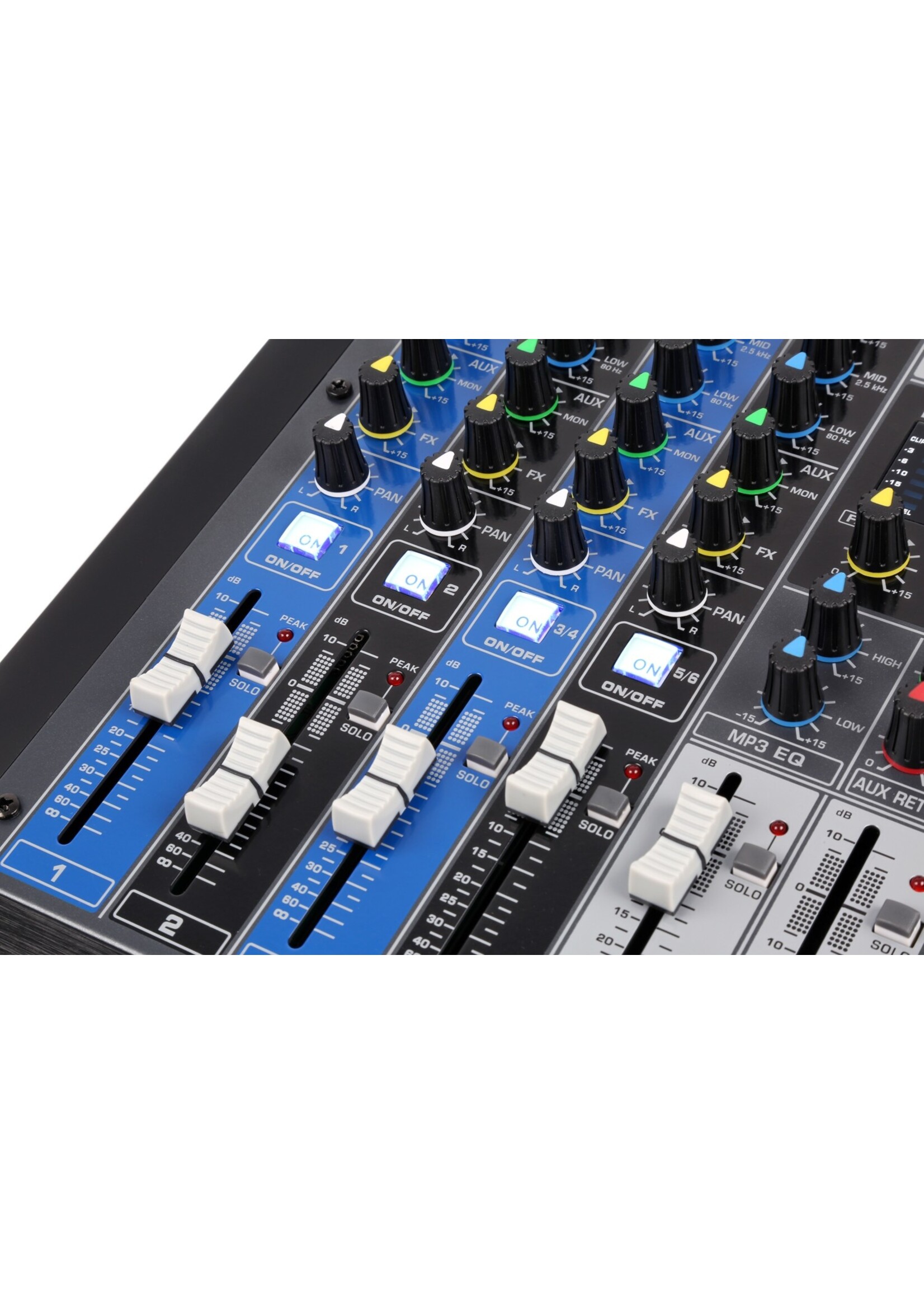 Power Dynamics Power Dynamics 12-Kanalen  Analog Mixer / PDM-S1204