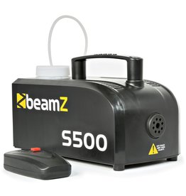 Beamz Beamz S500 Kunststof Rookmachine inclusief rookvloeistof