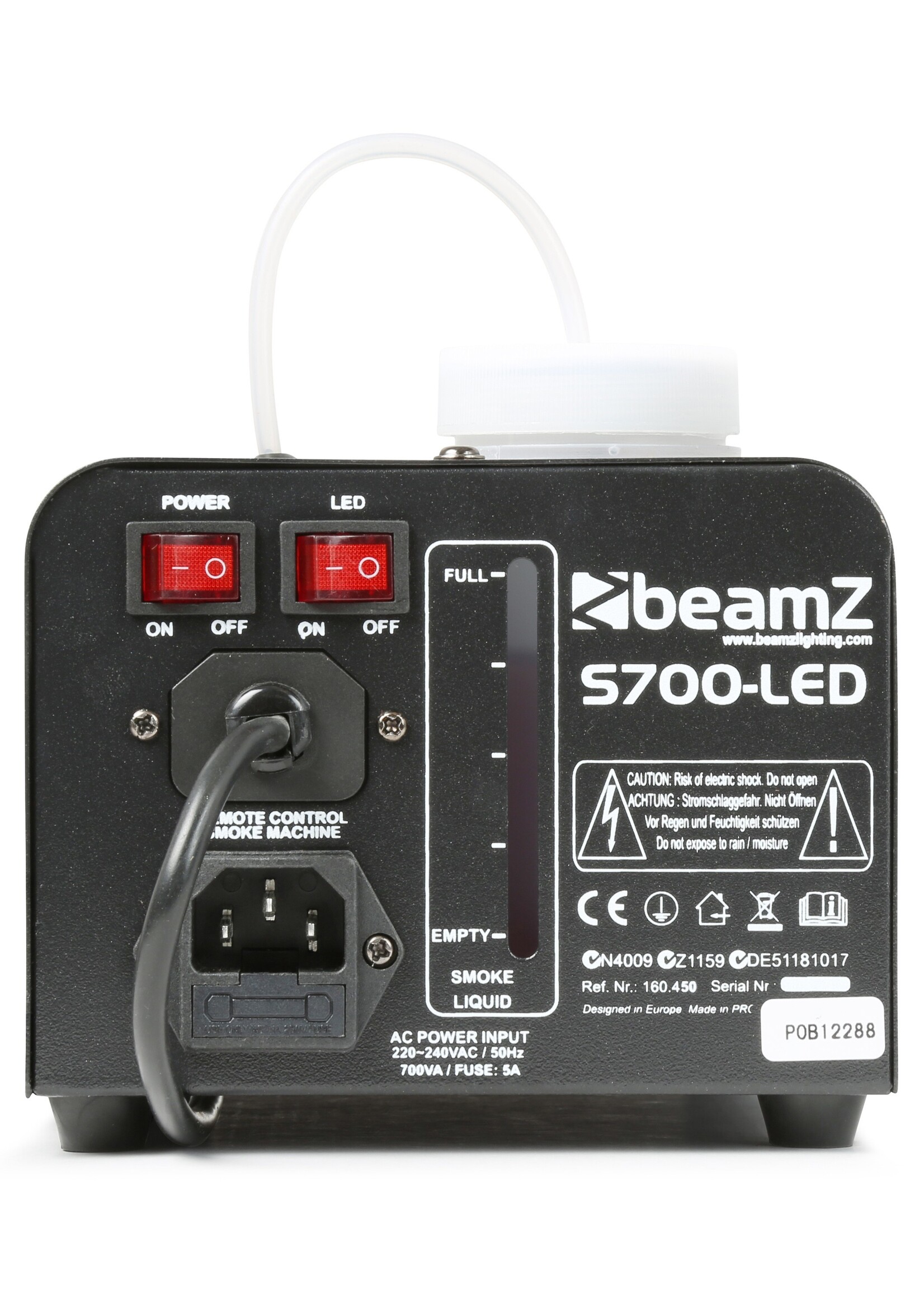 Beamz Beamz S700LED Rookmachine met ijsvormig effect