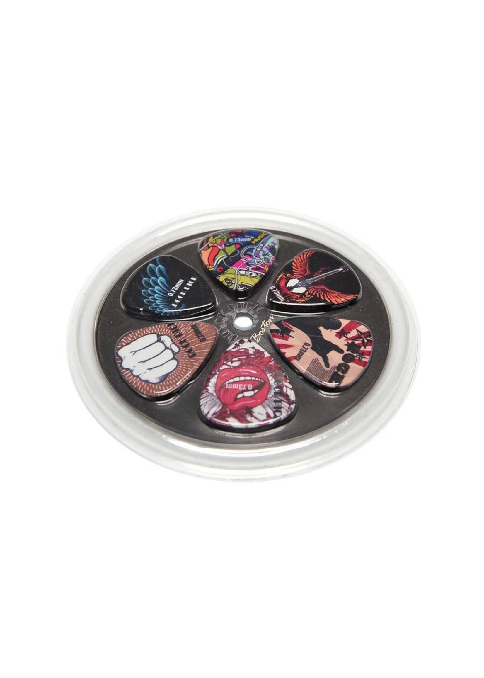 Boston  BRP6-073| Boston Rock Picks plectrum 6-pack