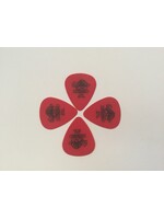 Dunlop 418-R-50| 4x Dunlop Tortex Standard 0.50 mm. plectra