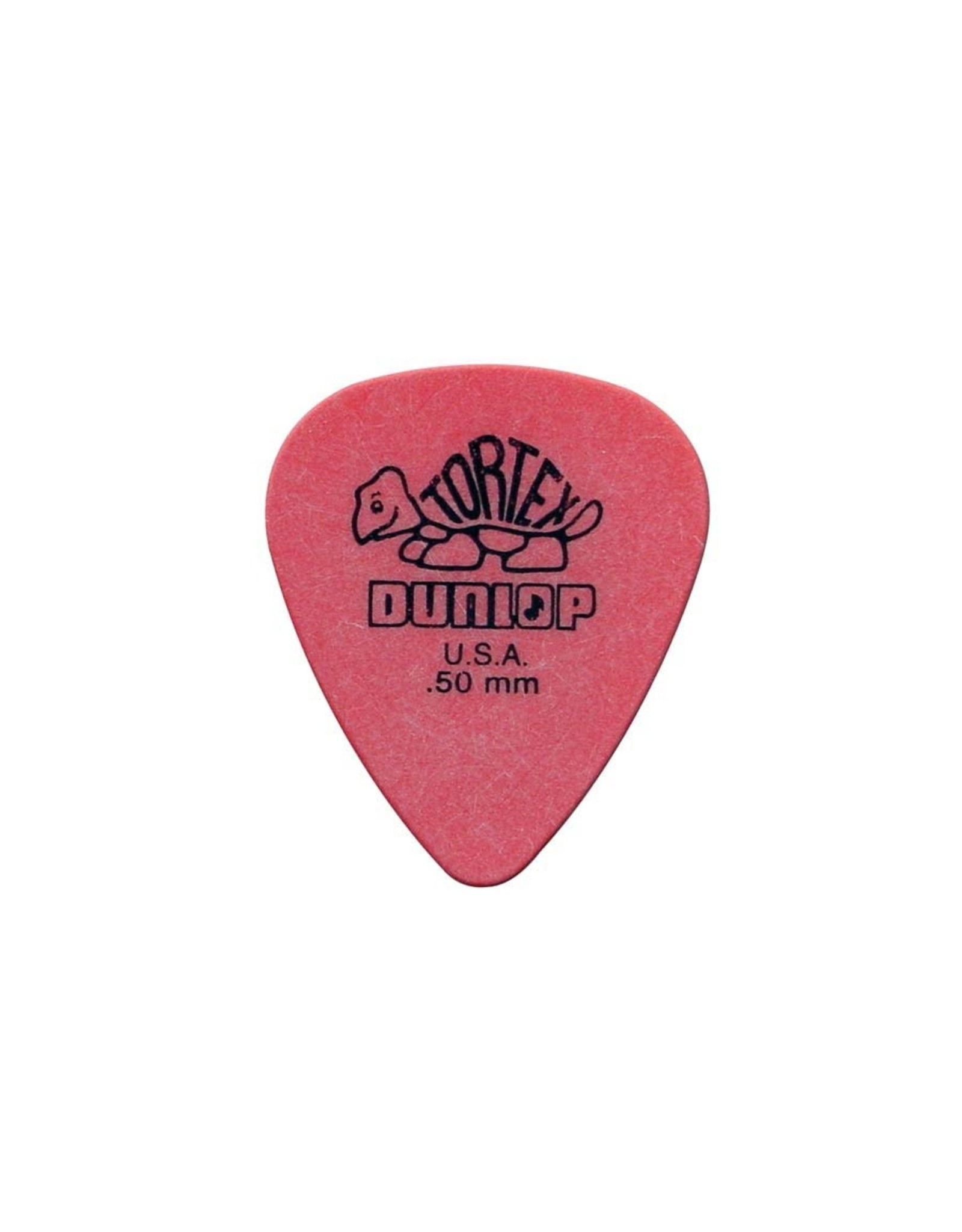 Dunlop 418-R-50| 4x Dunlop Tortex Standard 0.50 mm. plectra