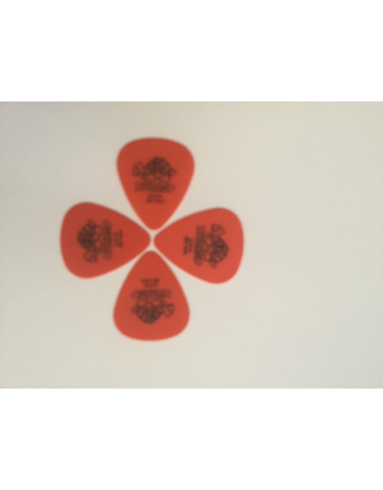 Dunlop 418-R-60| 4x Dunlop Tortex Standard 0.60 mm. plectra