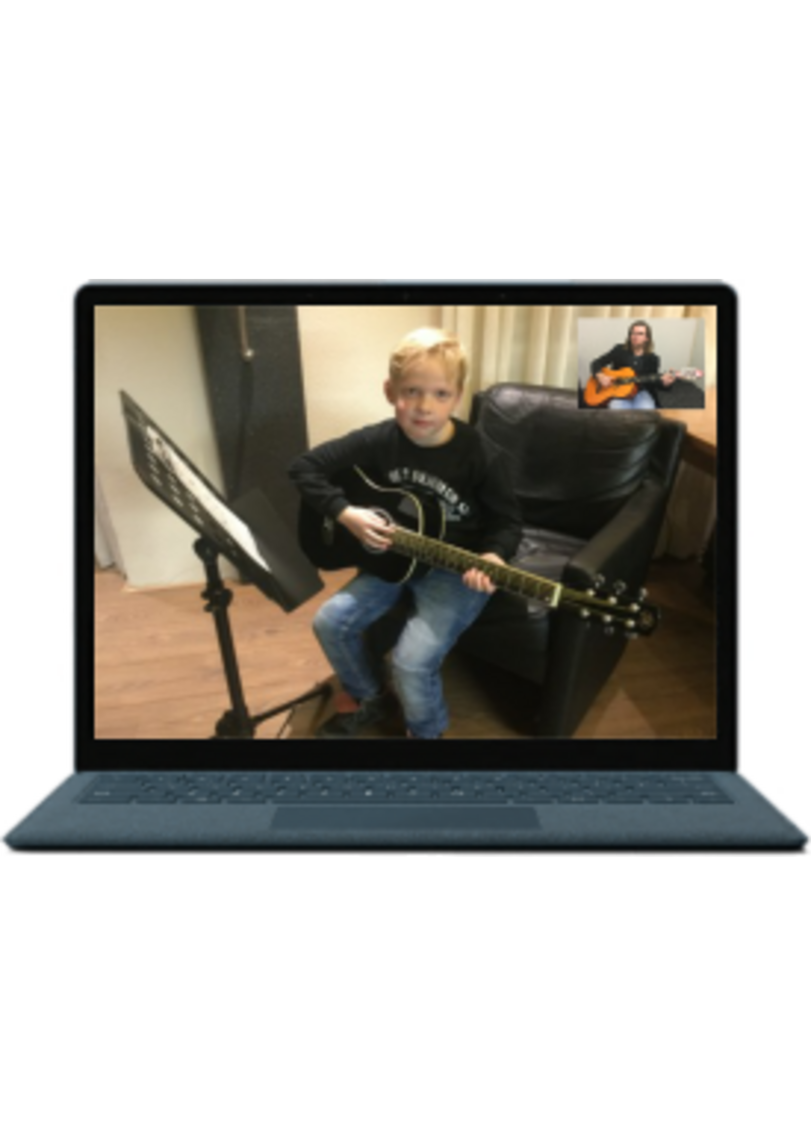 Online Muziekopleiding Gitaarlessen boven de 21 jaar door Online Muziekopleiding, muziekles via je webcam