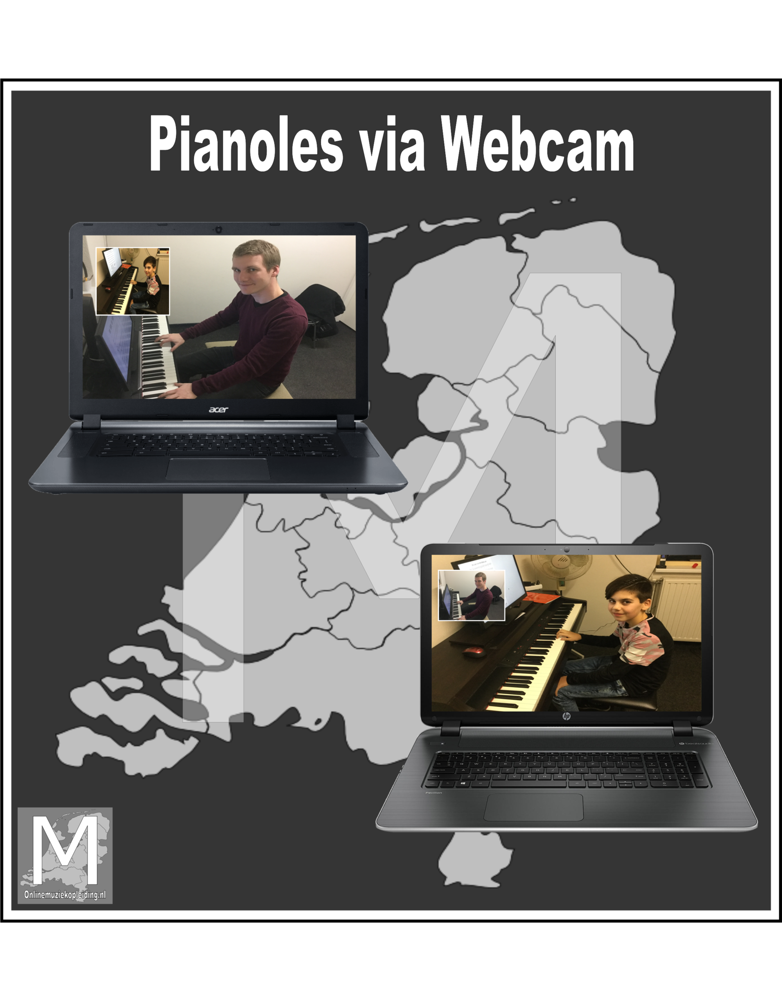 Online Muziekopleiding Pianolessen onder de 21 jaar Online Muziekopleiding