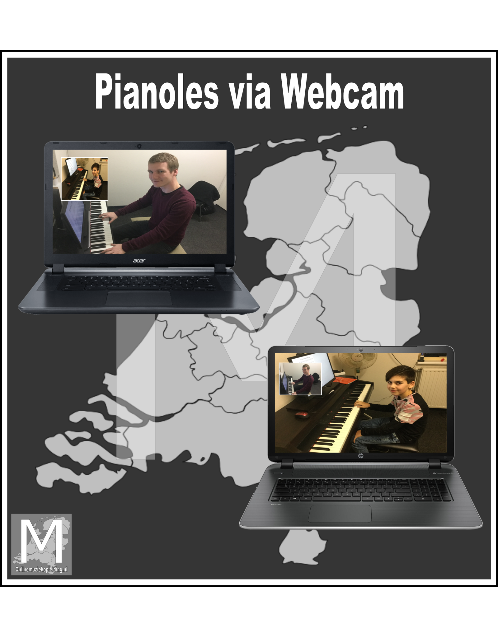 Online Muziekopleiding Pianolessen boven de 21 jaar Online Muziekopleiding