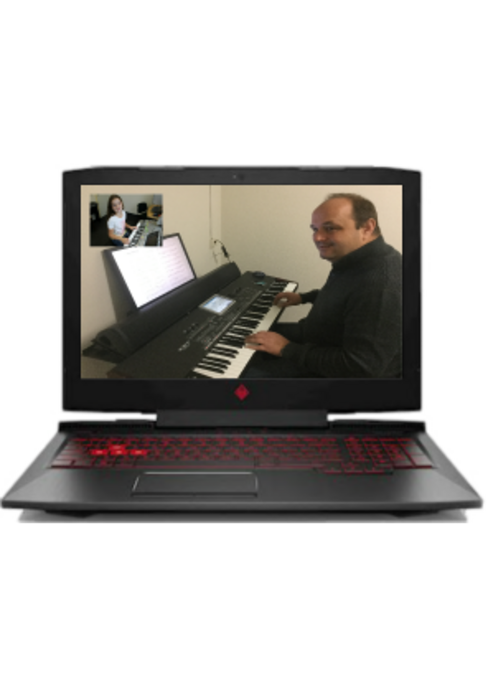 Online Muziekopleiding Keyboardlessen onder de 21 jaar Online Muziekopleiding
