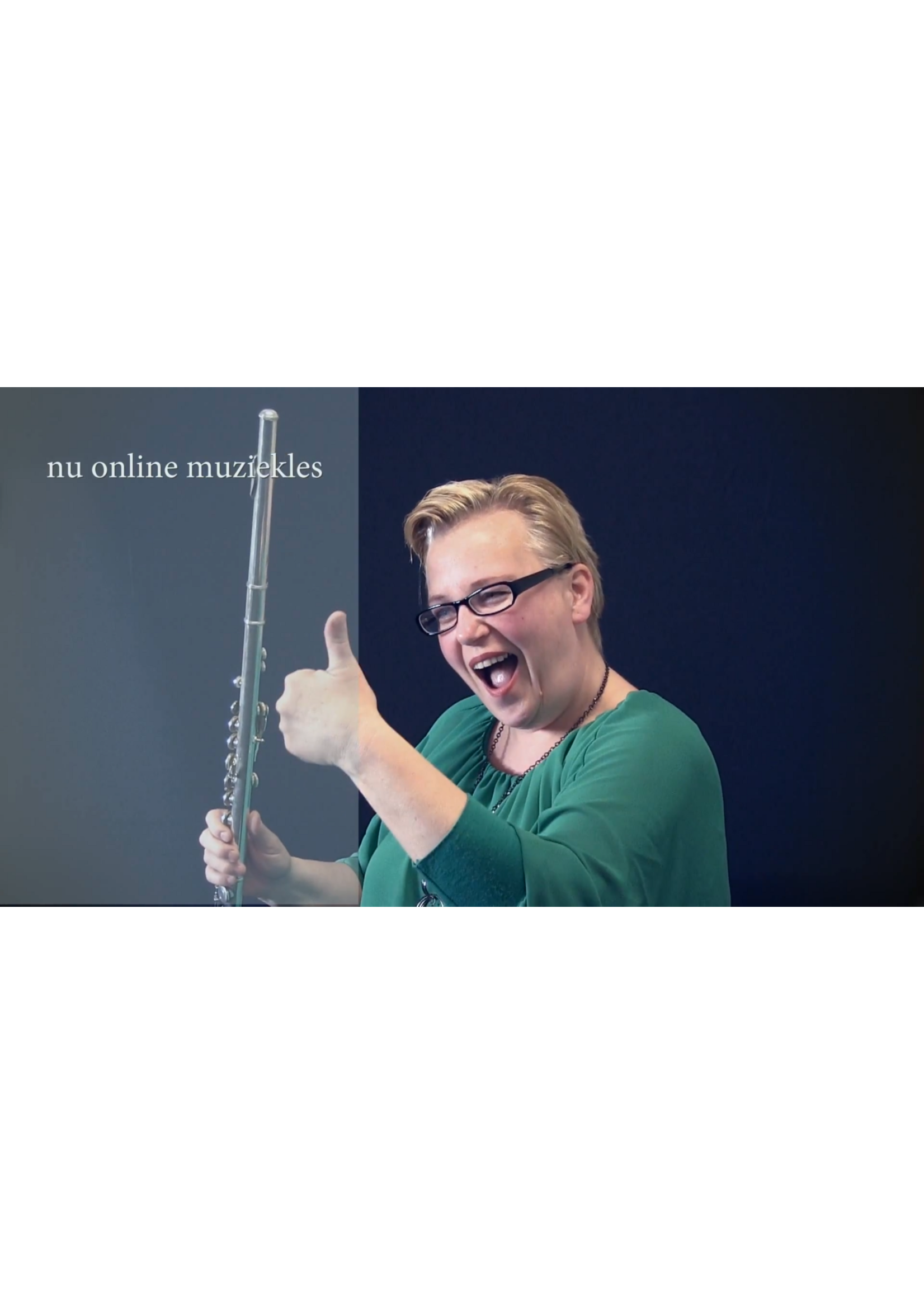 Online Muziekopleiding Dwarsfluitlessen boven de 21 jaar Online Muziekopleiding