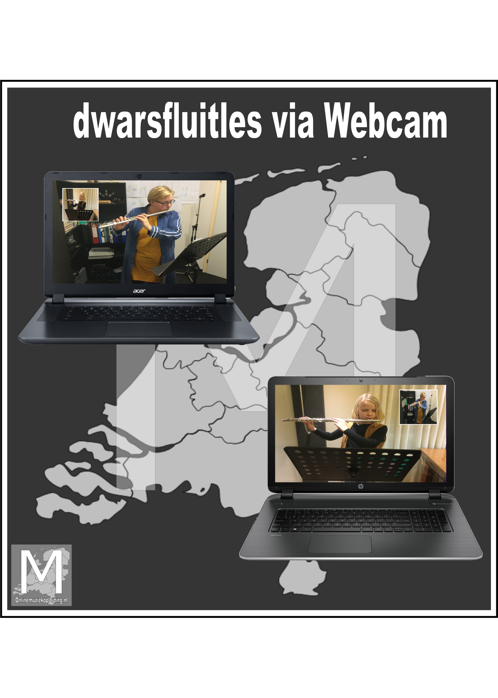 Online Muziekopleiding Dwarsfluitlessen boven de 21 jaar Online Muziekopleiding