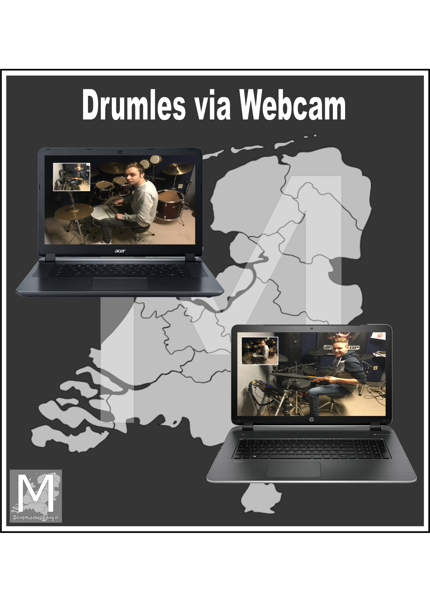 Online Muziekopleiding Drumlessen onder de 21 jaar Online Muziekopleiding