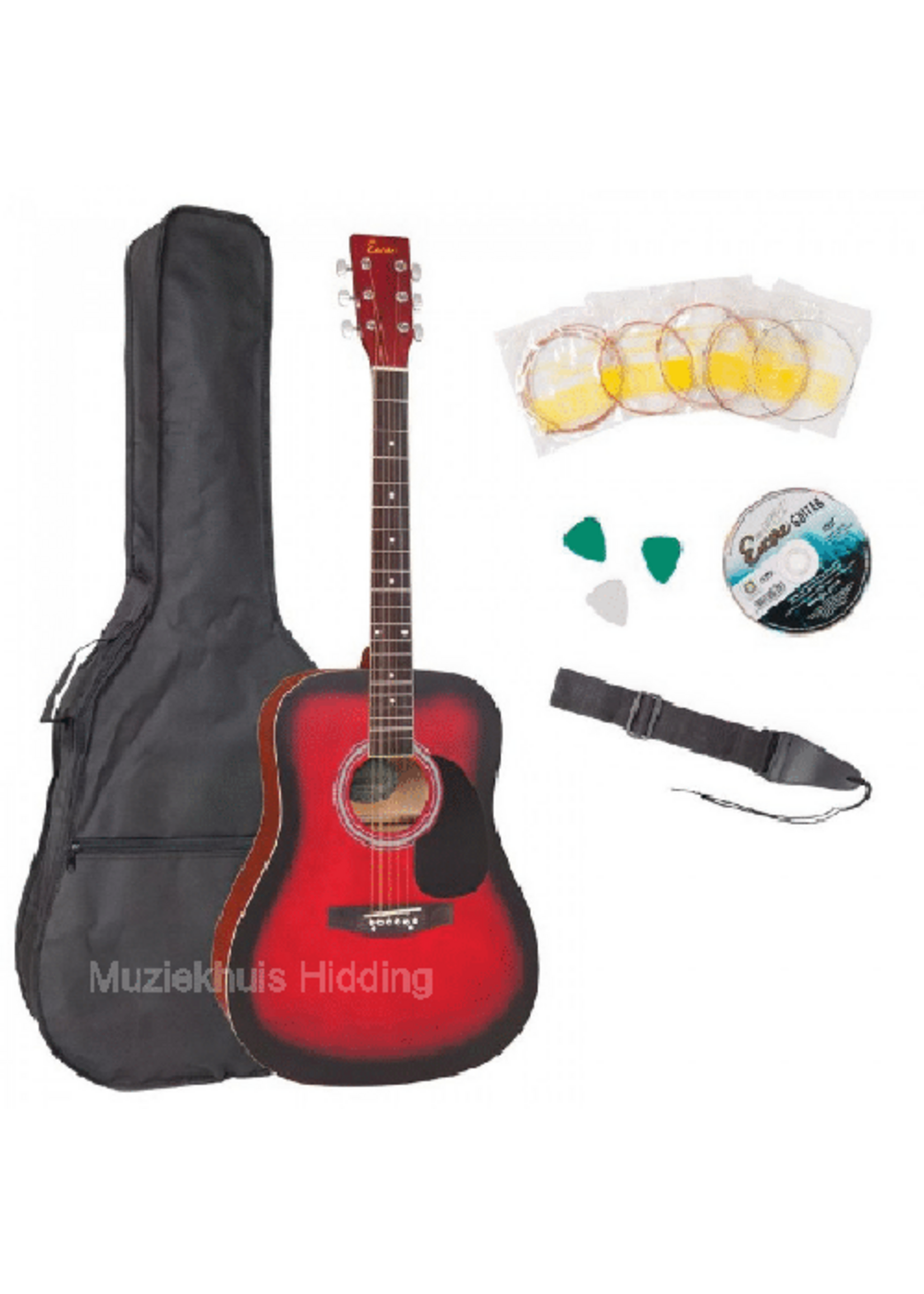 Encore Encore akoestische gitaar redburst