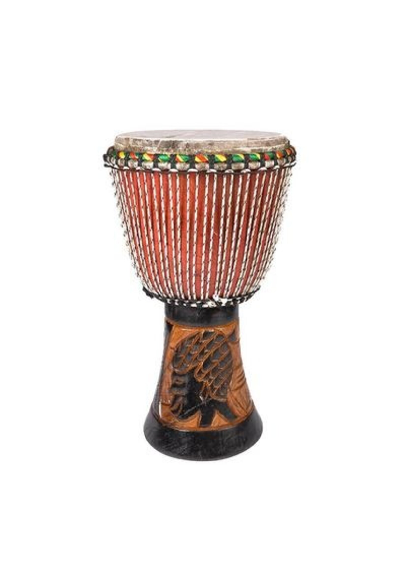 kangaba authentieke grote djembe uit Senegal 35x62cm