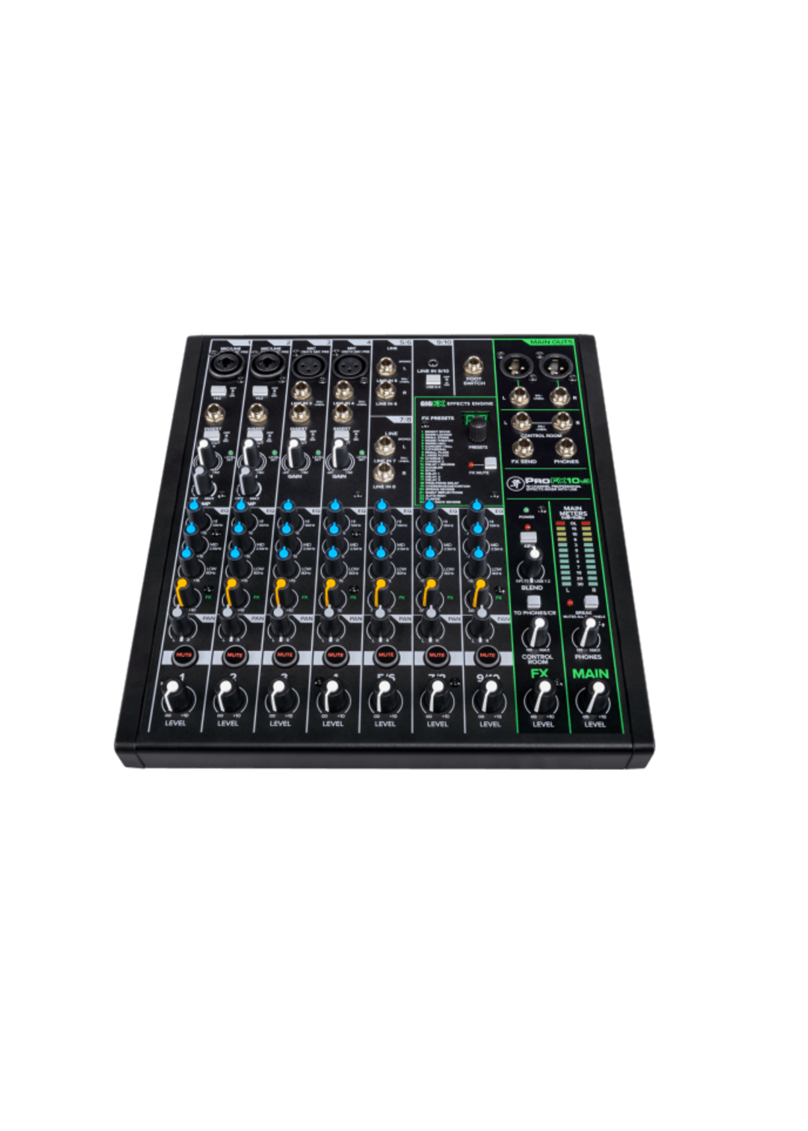 mackie Mackie ProFX10v3 FX-mixer met USB-interface