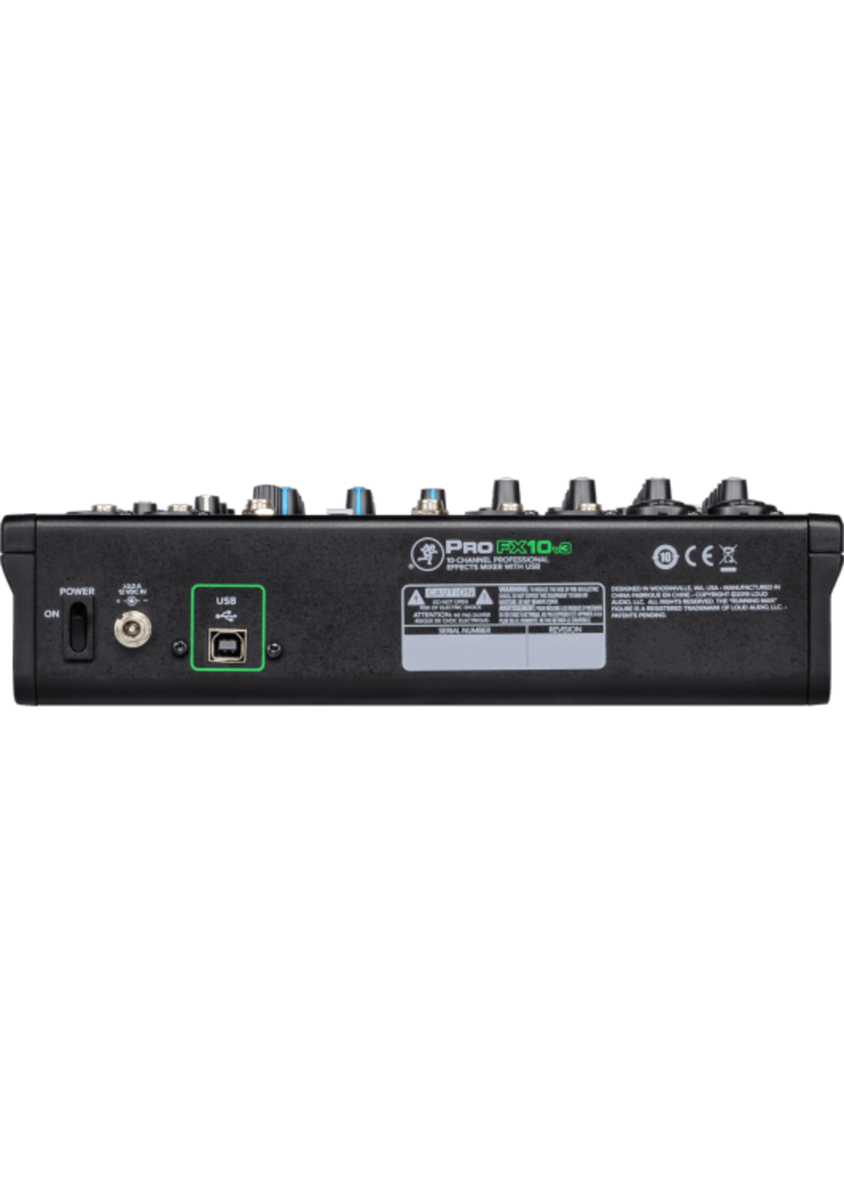 mackie Mackie ProFX10v3 FX-mixer met USB-interface