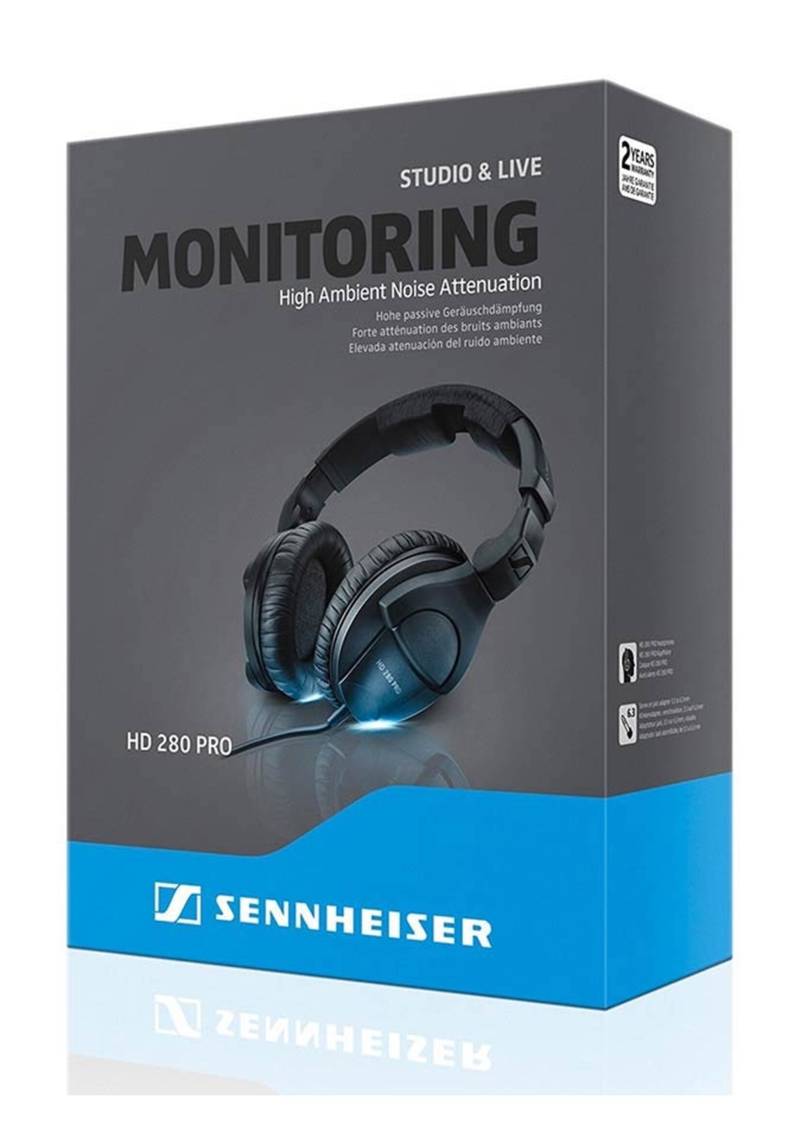 Sennheiser Sennheiser HD 280 PRO Hoofdtelefoons Hoofdband Zwart