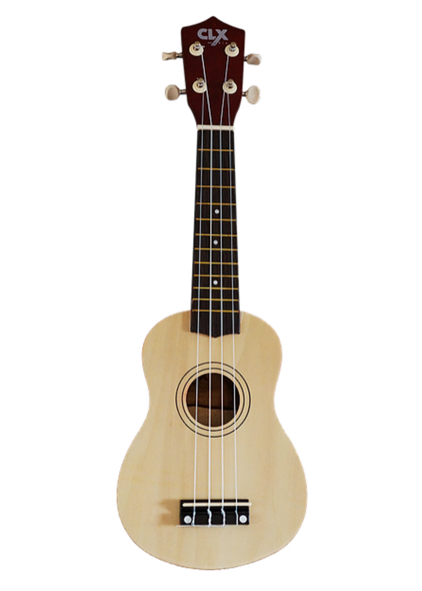 CLX Sopraan Ukulele Naturel