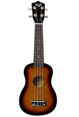 CLX Sopraan Ukulele Brownburst