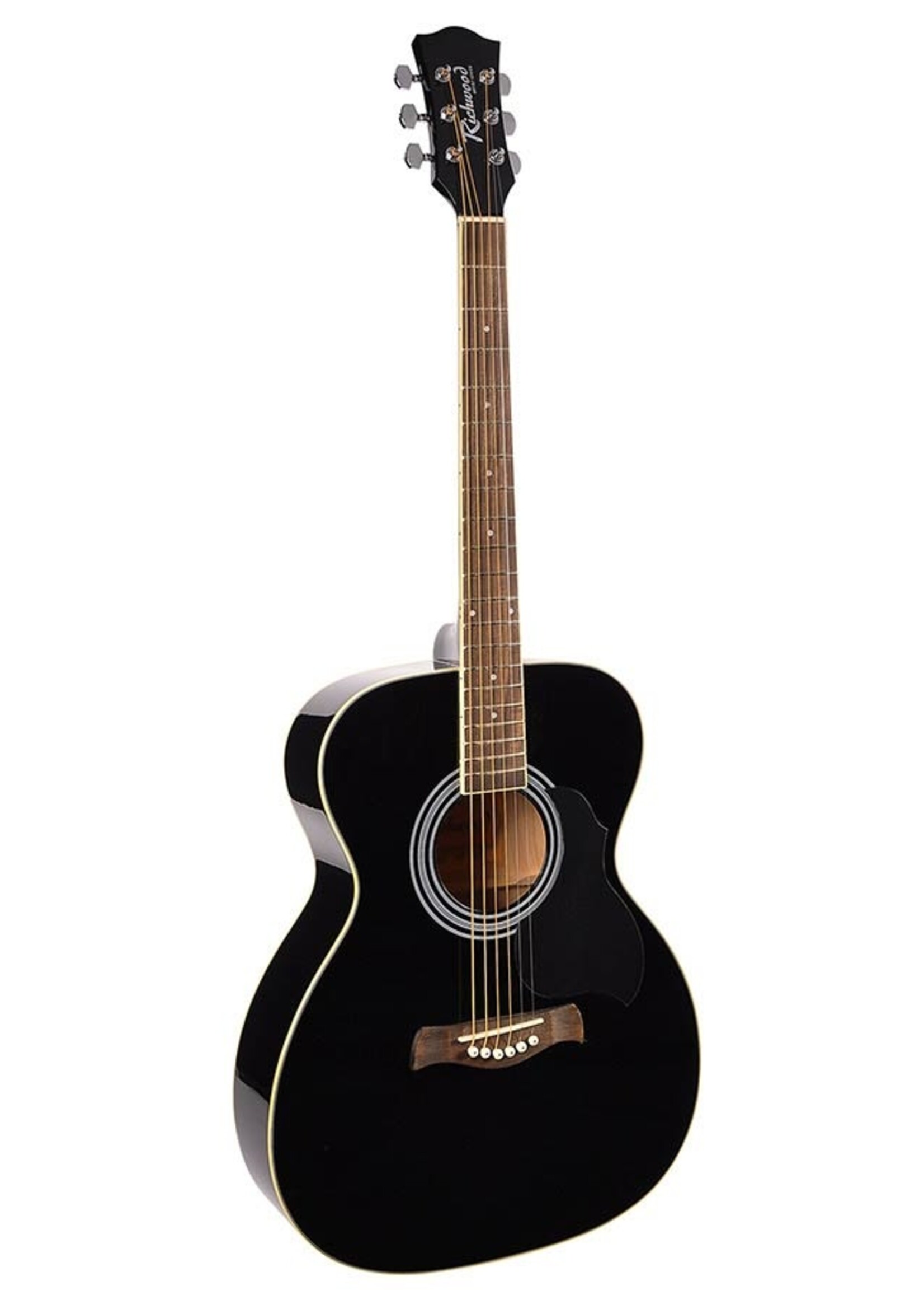 Richwood  Richwood Zwarte Akoestische gitaar RA-12-BK