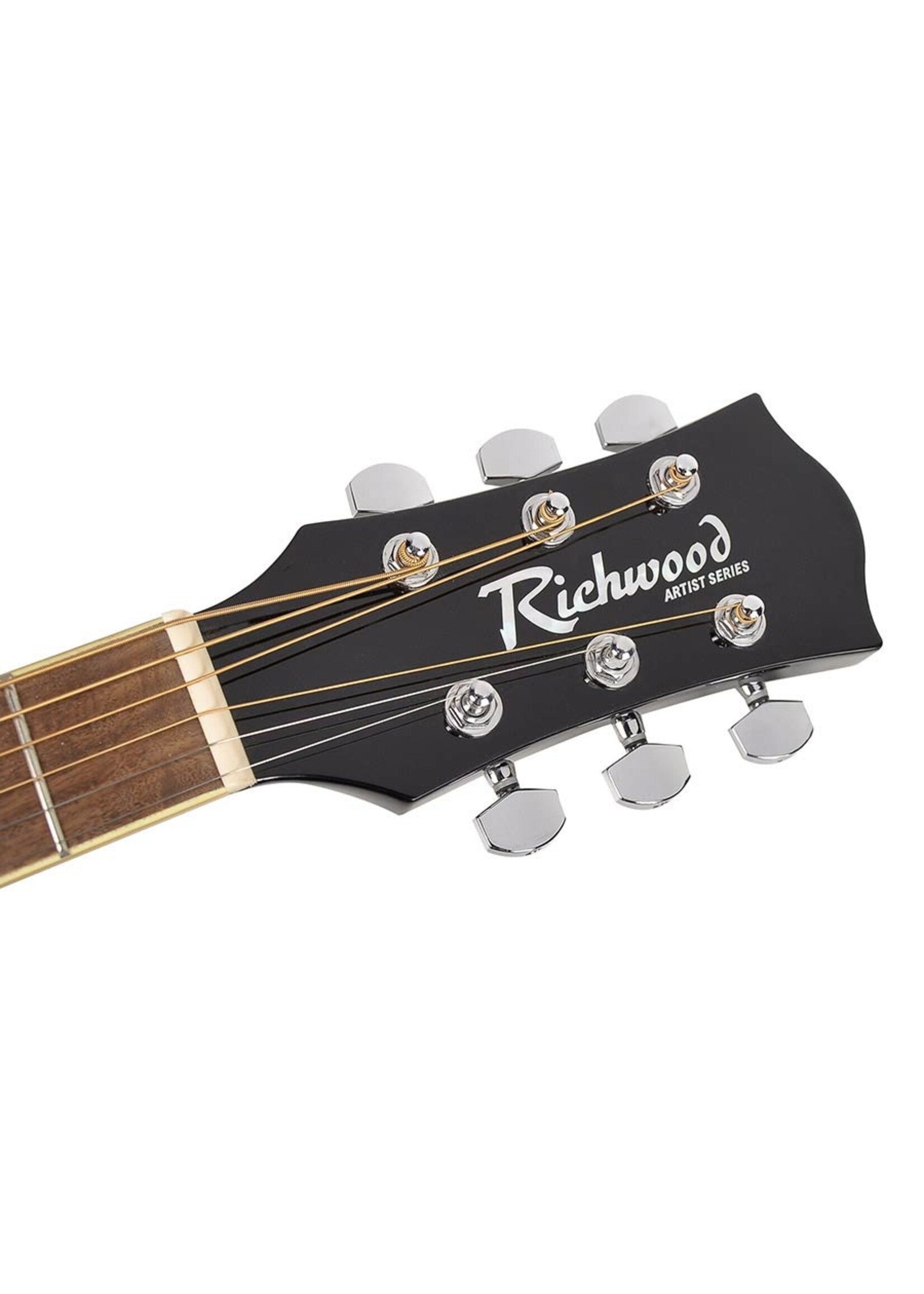 Richwood  Richwood Zwarte Akoestische gitaar RA-12-BK