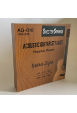 Specter Specter Strings professionele snaren voor de akoestische gitaar (western gitaar) set .010 Bronze - snarenset