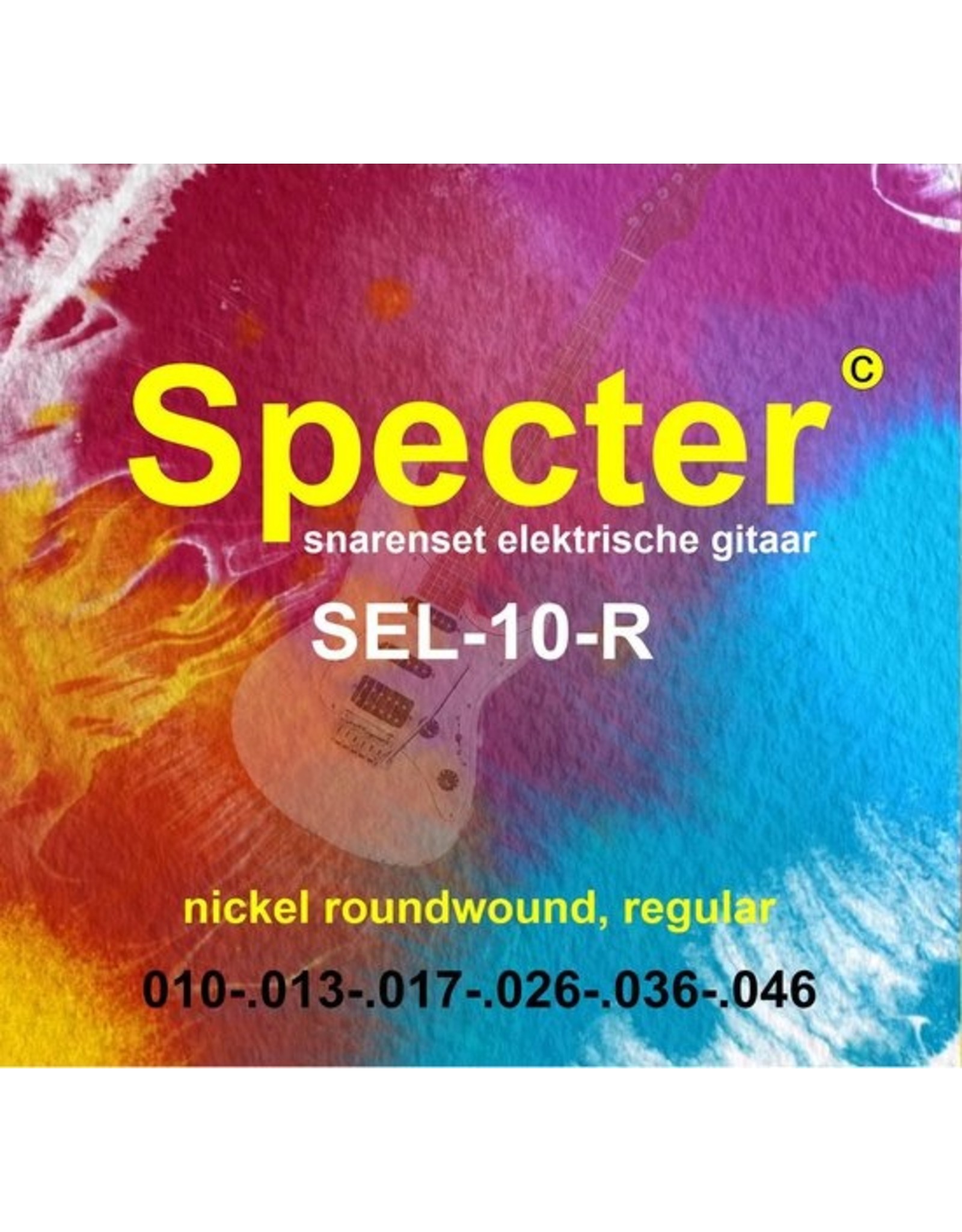 Specter Specter Strings premium professionele snaren voor de Elektrische Gitaar | Elektrische gitaar snarenset | Stalen snaren