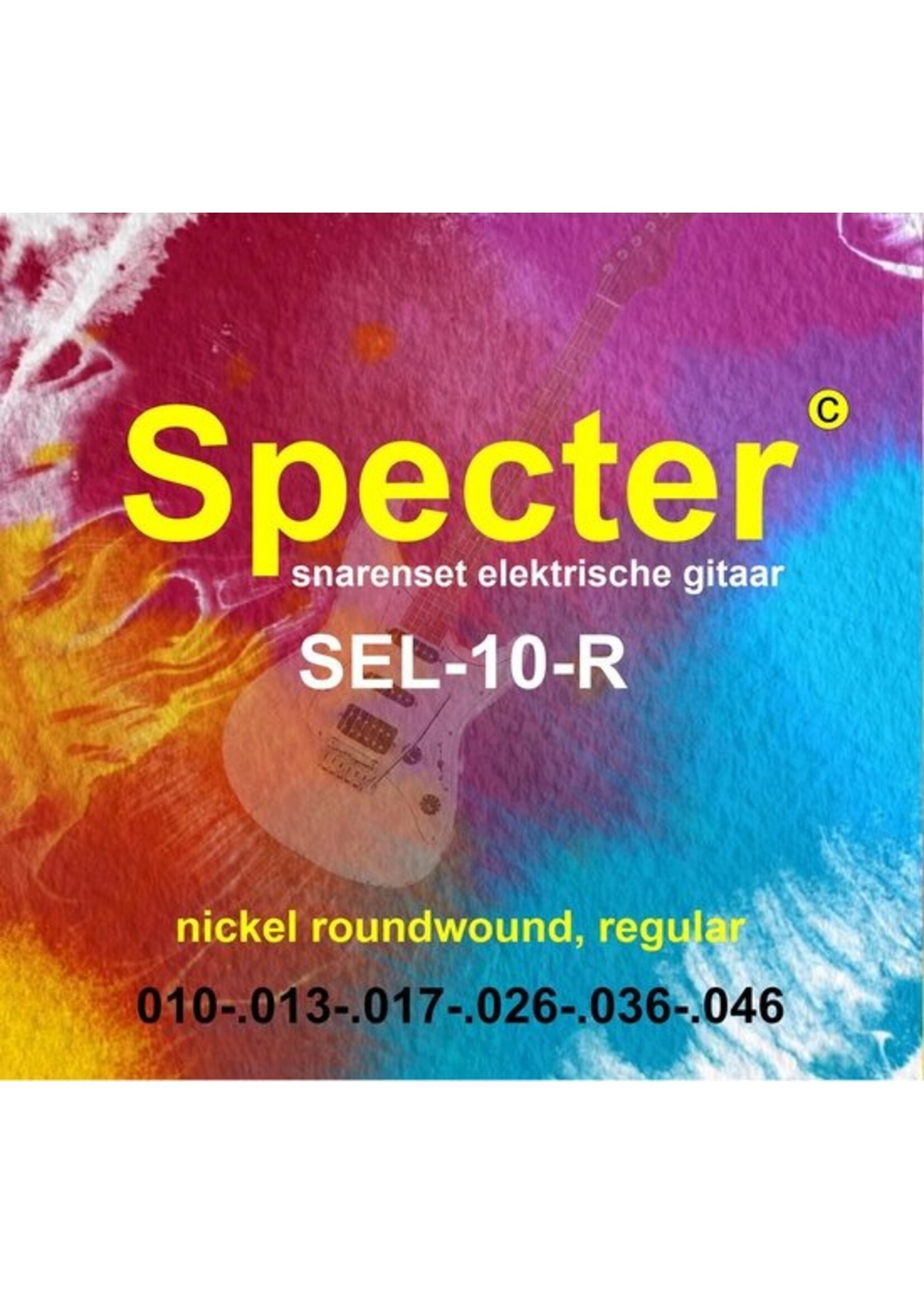Specter Specter Strings premium professionele snaren voor de Elektrische Gitaar | Elektrische gitaar snarenset | Stalen snaren