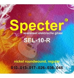 Specter Specter Strings premium professionele snaren voor de Elektrische Gitaar | Elektrische gitaar snarenset | Stalen snaren