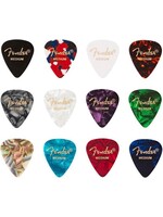 Fender Fender plectrums Celluloid Medley plectrum 12 stuks