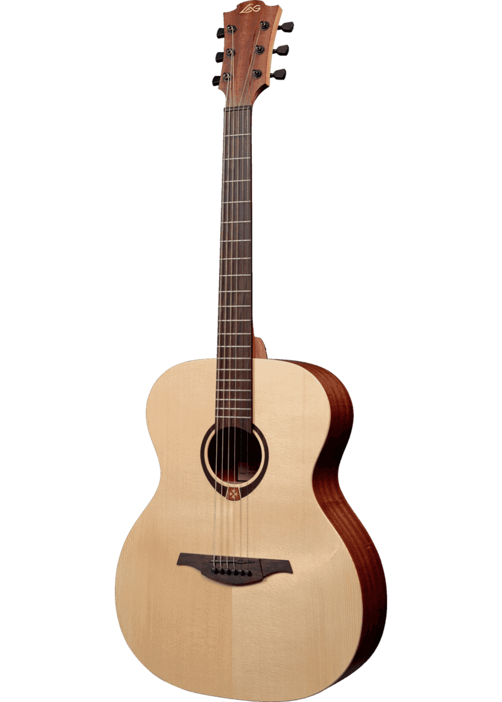 lag Lag Akoestische gitaar T70A Met ingebouwde Tuner