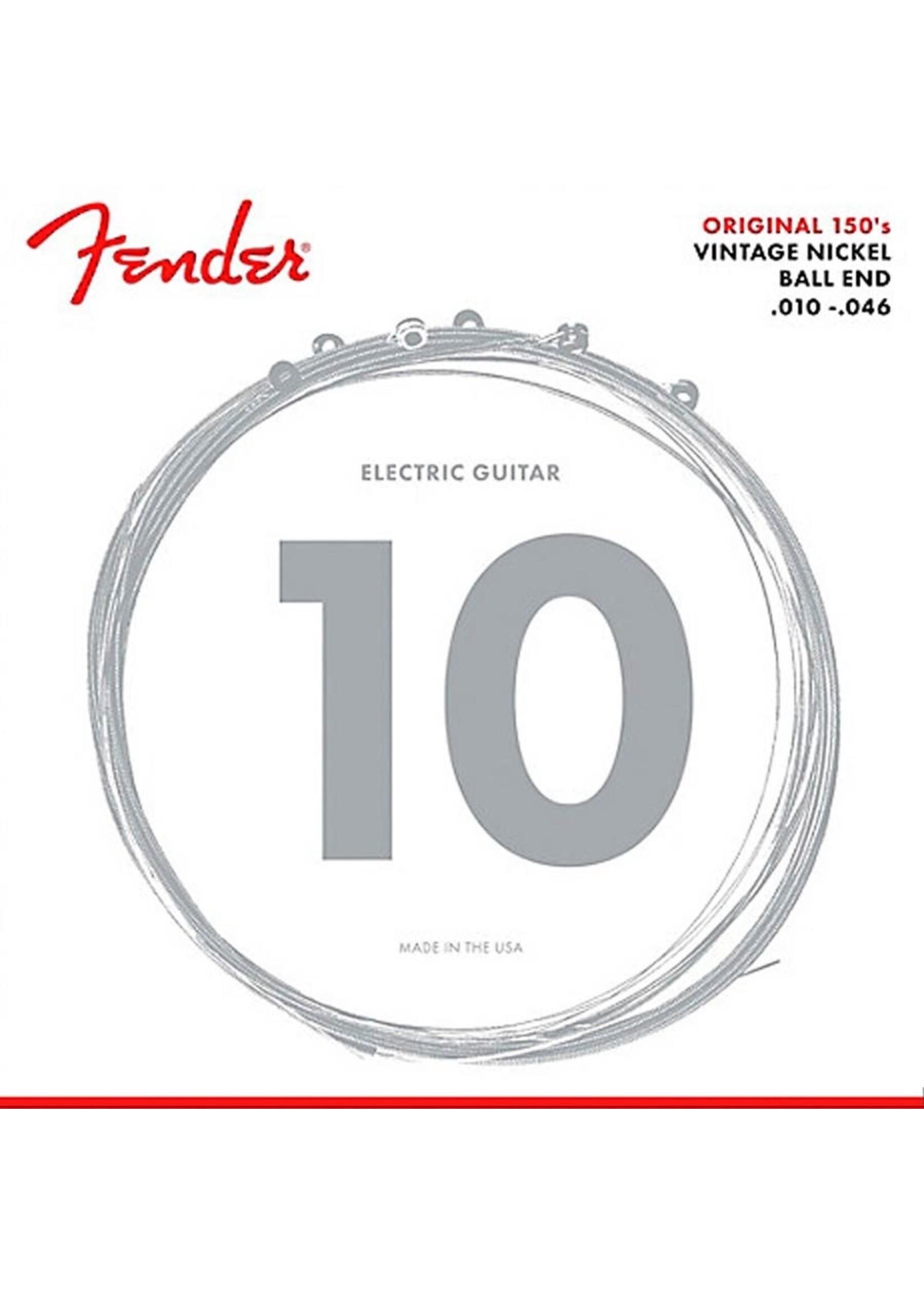 Fender Fender Snaren Original Pure Nickel Voor Elektrische Gitaar 0.10