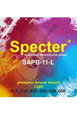 Specter Specter Strings premium professionele snaren voor de Akoestische Gitaar | Akoestische snarenset | Stalen snaren | Western gitaa Specter Specter Strings premium professionele snaren voor de Akoestische Gitaar | Akoestische snarenset | Stalen snaren | Western gitaa