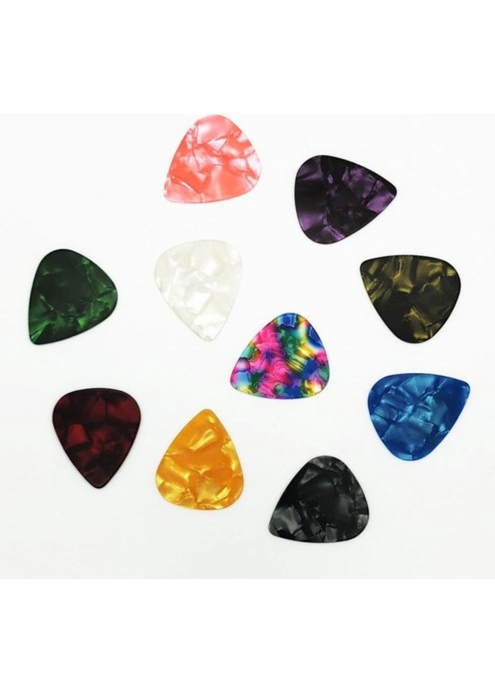 Specter Gitaarklem Capo Snaren - Gitaar - Muziek - Instrument - Akoestisch - Elektrisch - Zwart - 10 stuks Gitaar Picks