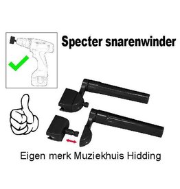 Specter Specter Snarenwinder - gitaarsnaren spanner - geschikt voor schroefmachine