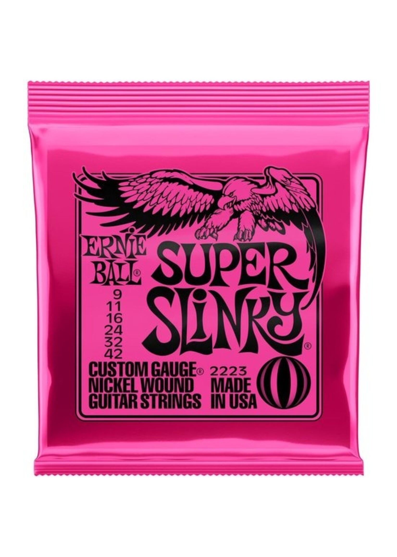 Ernie Ball Ernie Ball Super Slinky Electrisch 6stuk(s) Staal Gitaar