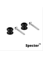 Specter Specter Straplock systeem voor gitaar - 2 straplocks - Zwart
