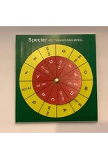 Specter Specter Transposing Wheel - Gemakkelijk omzetten van Muziekstukken en akkoorden - Muziek transponeren - Gitaar - piano - Keyboard - ukelele