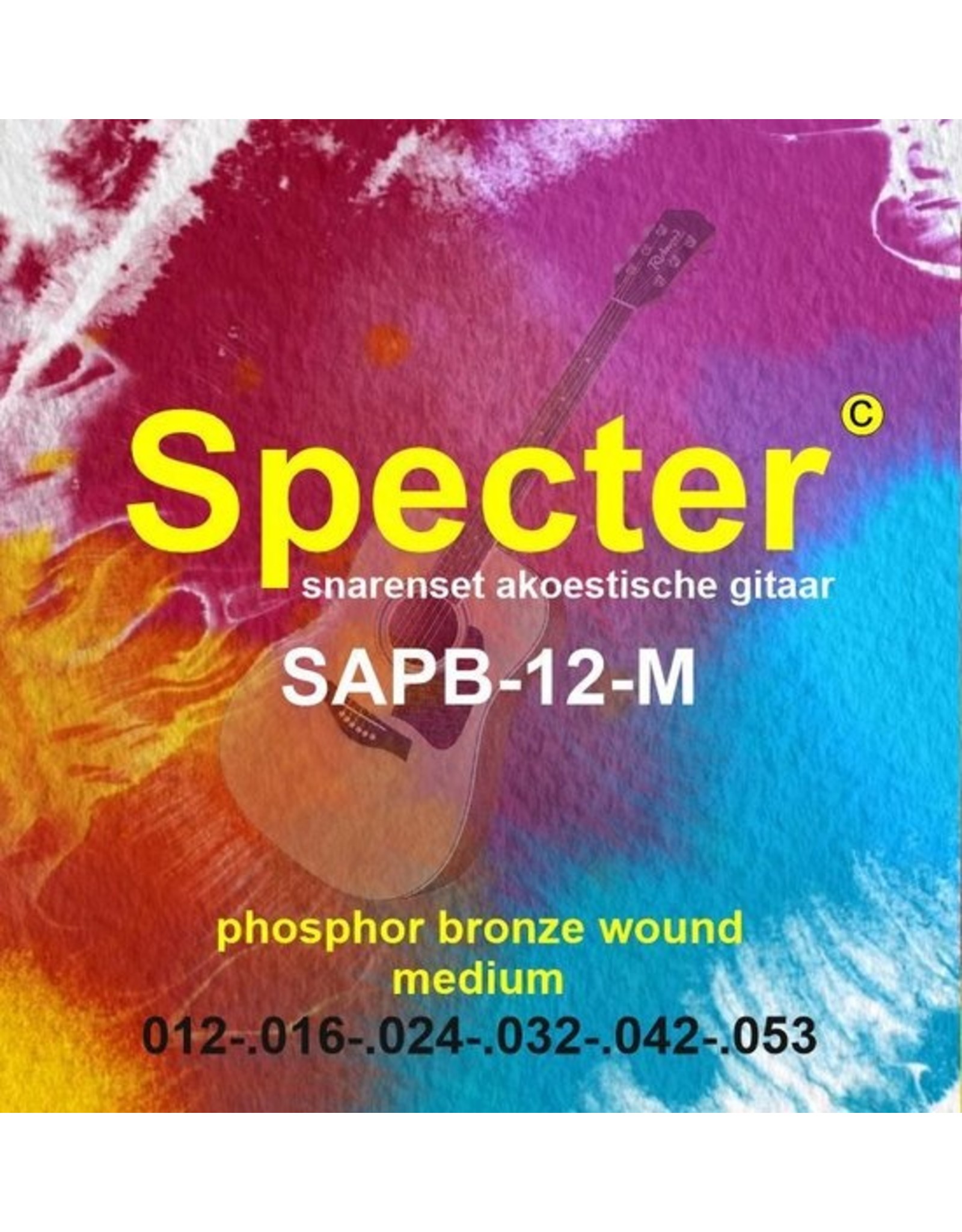 Specter Specter Strings premium professionele snaren voor de Akoestische Gitaar | Akoestische snarenset | Stalen snaren | Western gitaar