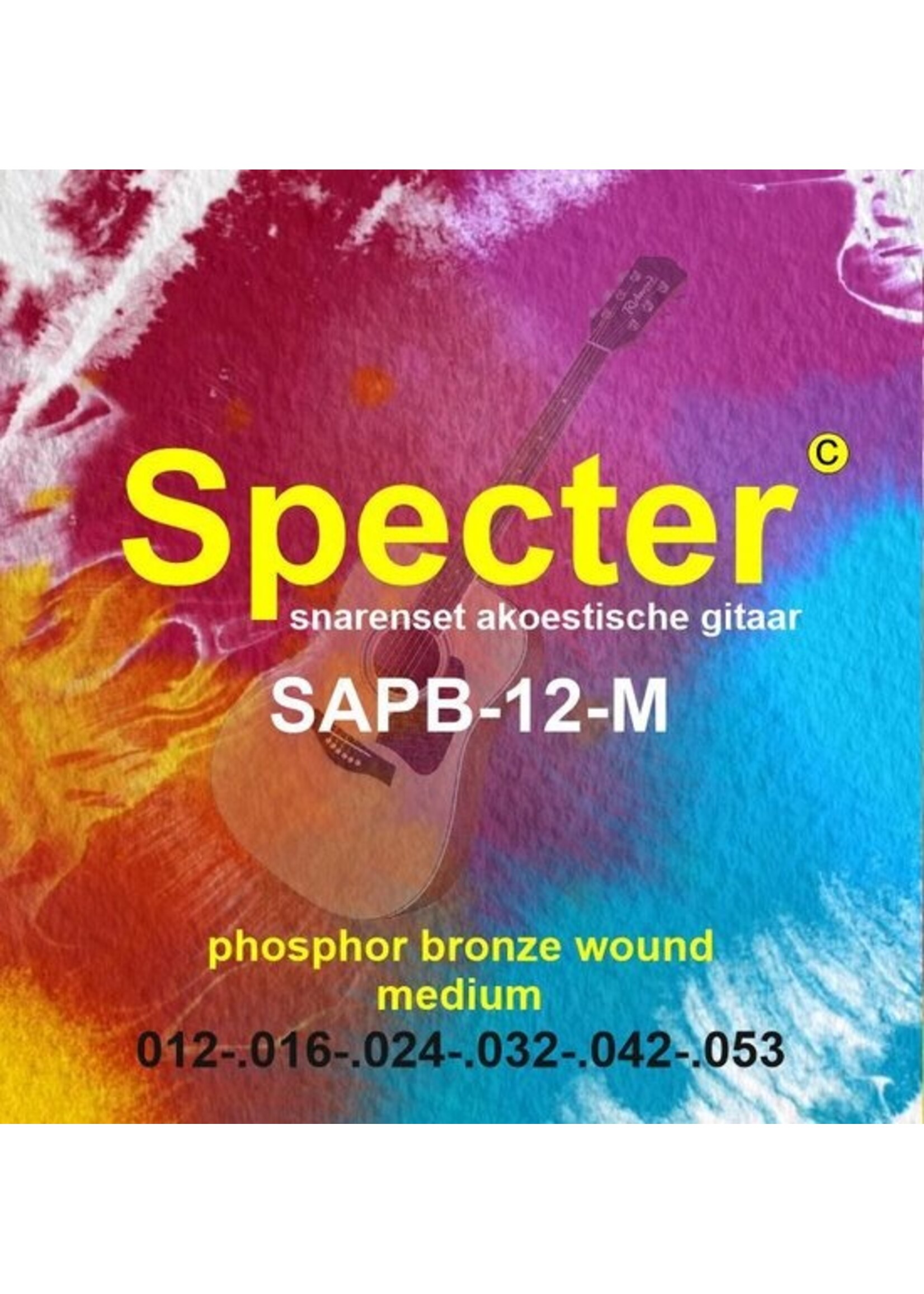 Specter Specter Strings premium professionele snaren voor de Akoestische Gitaar | Akoestische snarenset | Stalen snaren | Western gitaar