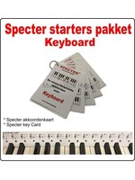 Specter Specter Piano / Keyboard beginner pakket / Akkoordenkaart / Keycard