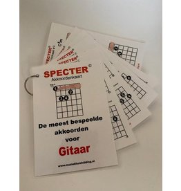 Specter Akkoorden - de meest bespeelde akkoorden voor gitaar