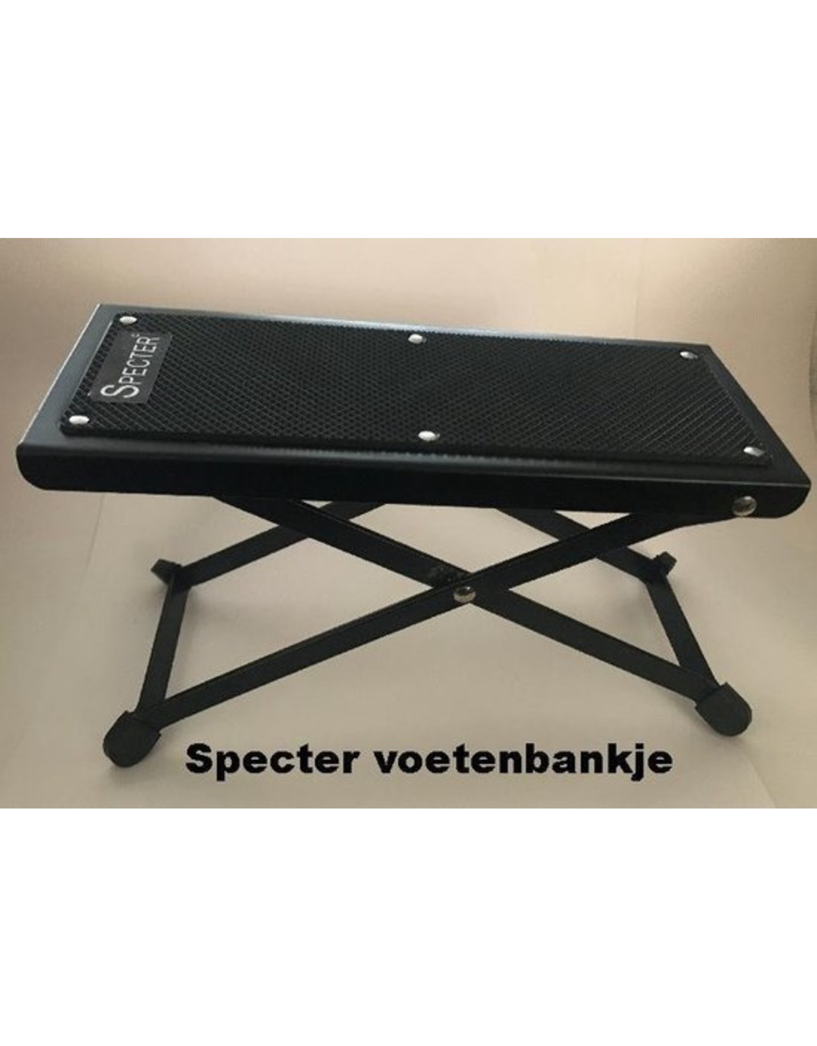 Specter Voetenbankje gitaar - hulpmiddel voor de gitarist.
